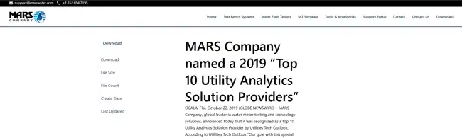 MARS Company recognition